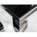 Стол обеденный SIGNAL PRINCE черный/хром 150/90